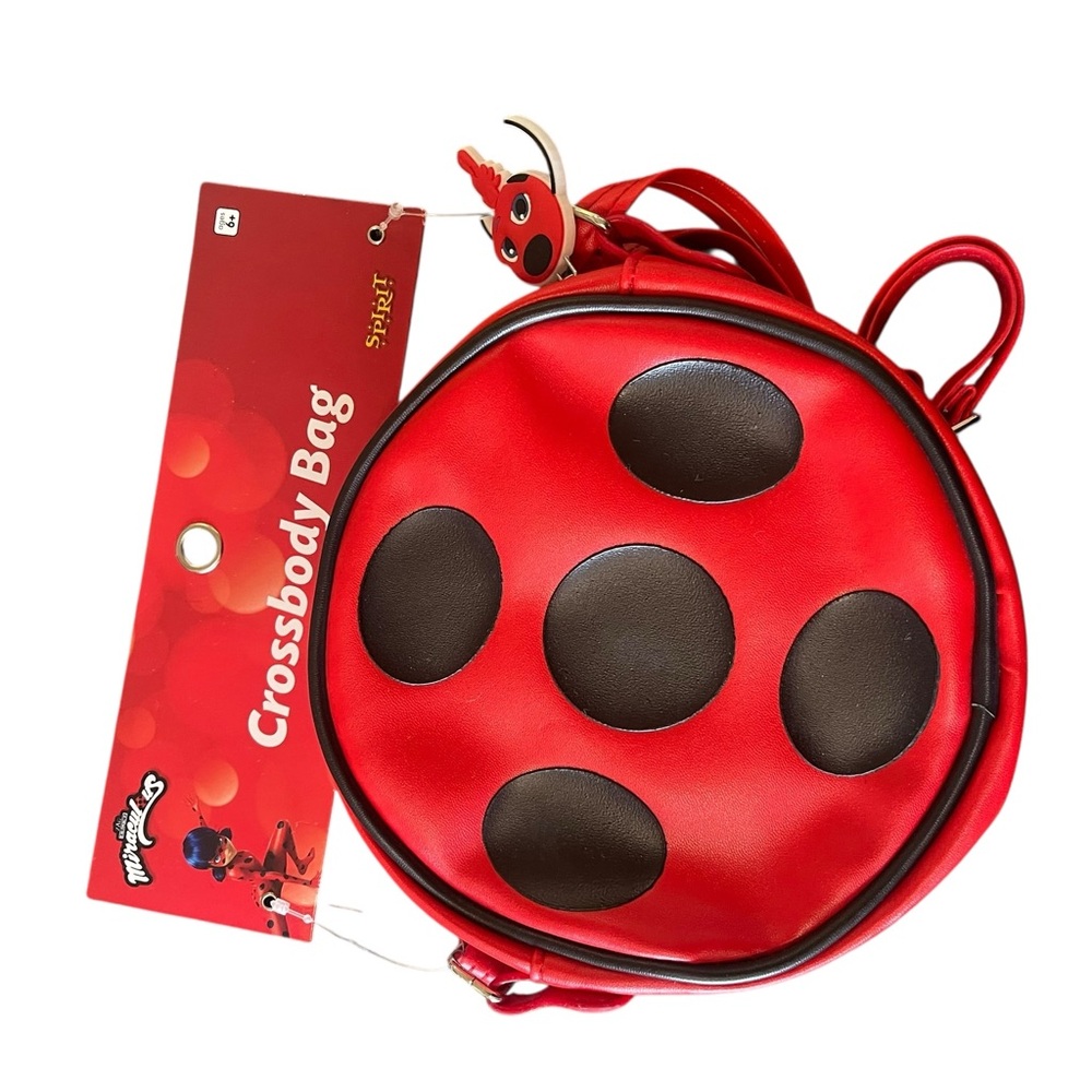Spirit Red and Black Crossbody Bag
